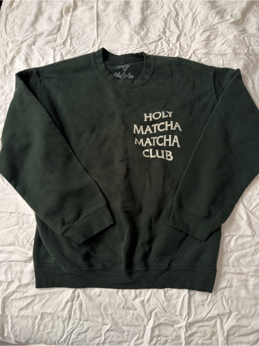 Club Dark Green Crewneck Sweatshirt